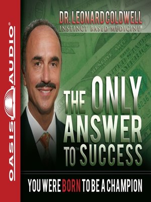 cover image of The Only Answer to Success